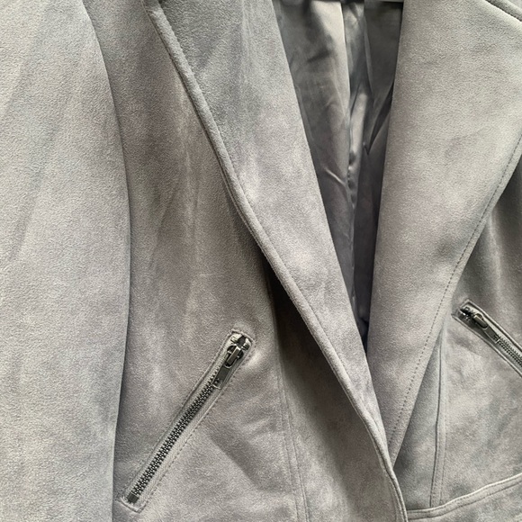 Philosophy Suede Jacket in Grey - size S - Picture 2 of 8